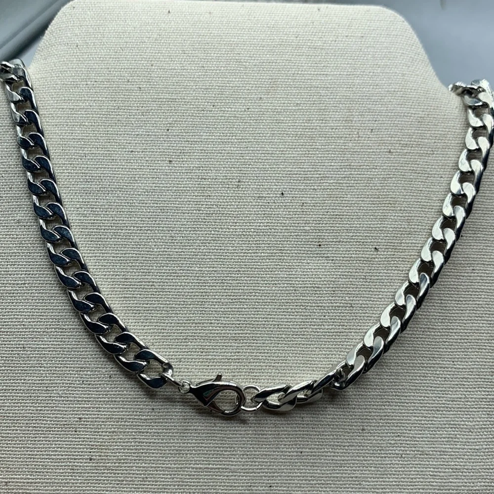 Modern Link Stainless Steel Chain Necklace